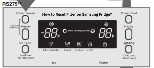 How to Reset Filter on Samsung Fridge?